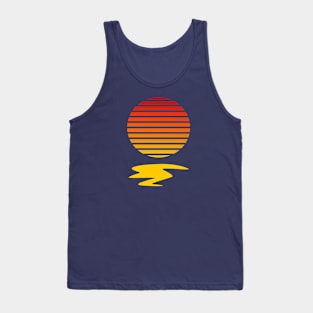 Retro Sunset Tank Top